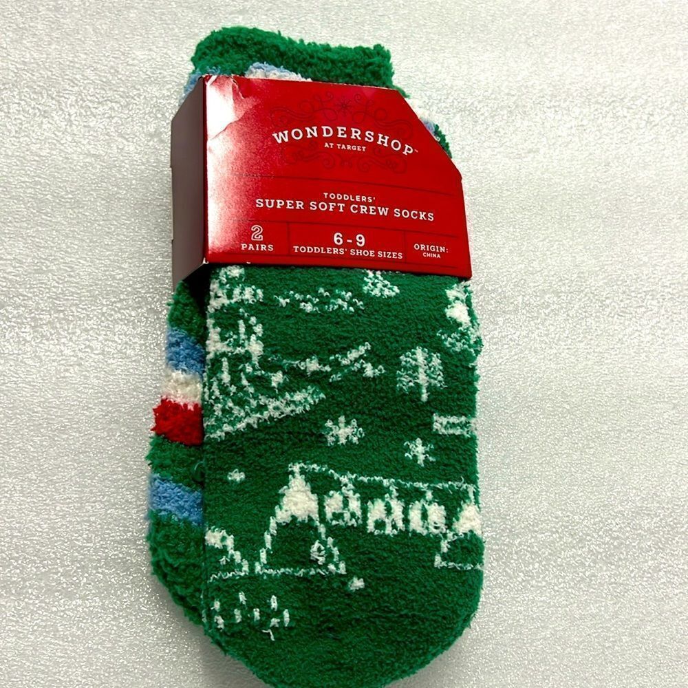 Toddlers holiday socks 2pairs